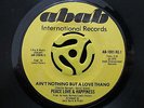 SWEET SOUL 45-Peace Love & Happiness-Nothing But A Love Thang-Abab M- HEAR