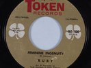 Northern Soul 45 RUBY Feminine Ingenuity GOLD TOKEN HEAR