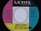 Northern Soul 45 LITTLE ESTHER PHILLIPS While It Lasted LENOX NM HEAR