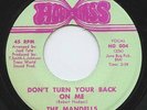 Hear- Rare Northern Soul 45- The Mandells- Don't Turn Your Back - Hour Glass- M-