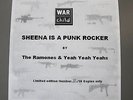 Ramones Sheena is a Punk Rocker Yeah War Child Single with Numbered Sleeve 02/10