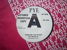 EX UK PYE DEMO 45 - THE SEARCHERS - TAKE ME FOR WHAT I'M WORTH