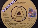 northern soul SAM WILLIAMS / TOWANDA BARNES 70'S UK REISSUE