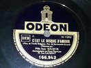 SUZY SOLIDOR - C'est le disque d'amour  - 78 tours Odéon