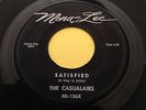 RARE Orig. Doo Wop 45 The Casualairs Satisfied / At The Dance Mona-Lee ML 136