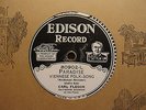 CARL FLESCH, Violin - Rare EDISON Diamond Disc #80902 - Frasquita / Paradise