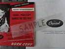 GENE VINCENT:DANCE TO THE BOP:RARE PROMO SLEEVE(COPY):RECORD SLEEVE