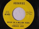 CANDACE LOVE: Never In A Million Years 45 rare Soul