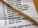 Slaughter and the Dogs Drum Stick & Set List