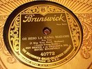 JAZZ BEN BERNIE ORCH I Kiss Your Hand Madame NON-VOCAL TAKE BRUNSWICK 40772 EE+