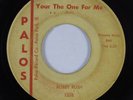 R&B Soul 45 BOBBY RUSH Your The One For Me PALOS HEAR