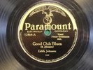 78 RPM EDITH JOHNSON PARAMOUNT 12864 E- GOOD CHIB BLUES - RARE JAZZ