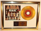 ABBA, S.O.S., mit Cover, Gold Record, goldene Award, platin