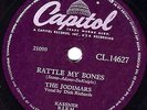 GREAT ROCKABILLY THE JODIMARS 78  RATTLE MY BONES / LOTSA LOVE  CAP. CL 14627 E+