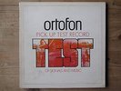 LP - ORTOFON PICK UP TEST RECORD NO.2