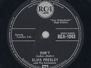 DON'T| I BEG OF YOU | Elvis Presley |  RCA-1043 | 10