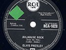 JAILHOUSE ROCK/TREAT ME NICE - Elvis Presley -  RCA-1028 - 10