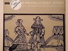 Ewan MacColl Peggy Seeger (LP Playtested Import Promo ZDA66) The Long Harvest 1