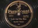 78 RPM -- Ramblin' Thomas, Paramount 12637, E   Blues