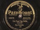 78 RPM - Roy Gonzales, Paramount 12807, E- / V+  Cajun