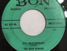 THE BLUE ECHOES   IT'S WITCHCRAFT   BON RECORDS BM-2112   Rare Orig. Rockabilly