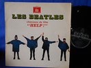 LES BEATLES HELP BLUE LABEL OSX 230 EXC- ORIGINAL FRANCE