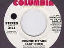 RONNIE DYSON Lady in Red COLUMBIA 45 northern soul NM Vinyl Pressing 7