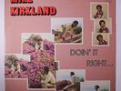 MIKE JAMES KIRKLAND: Doin' It Right LP (minor stains oc, clean disc) rare Soul