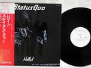 STATUS QUO HELLO VERTIGO RJ-5111 Japanese Pressing PROMO OBI with autograph LP