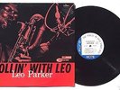 LEO PARKER: Rollin With Leo LP BLUE NOTE RECORDS BST 84095 US 1986 NM+