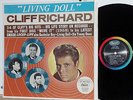CLIFF RICHARD - LIVING DOLL - ORIGINAL RARE 1962 CANADIAN COPY - MINT, MINT. LP