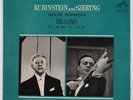 BRAHMS: Violin Sonatas LSC 2619 SZERYNG Rubinstein SHADED DOG RCA sd LP NM-