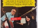 CHOPIN / SCHUMANN: Cello Sonatas SEALED DGG 2531 201 Argerich Rostropovich LP