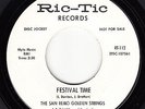 SAN REMO GOLDEN STRINGS - Ric-Tic 112 - Festival Time- '66 NORTHERN INST DJ VG++