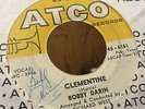 Bobby Darin Autograph 45 Clementine Tall Story Nice