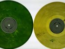 METALLICA BLACK ALBUM GREEN MARBLED VINYL 2LP SET IMPORT LYRIC SHEET INSERTS