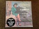 ANNETTE w/ the Wellingtons - On Campus Gatefold LP - ORIG - MONO - Disney SEALED