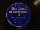 Cross Country Blues Frankie Lee Sims JUKEBOX  Blue Bonnet147 78 rpm RACE RECORD