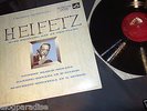 RCA LM 1861 JASCHA HEIFETZ BLOCH HANDEL SCHUBERT EMANUEL BAY EARLY PLUM 3S/1S