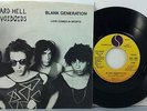 RICHARD HELL & THE VOIDOIDS Blank Generation (Mono/Stereo) 1977 Promo 7