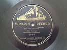 MONARCH 1904' 78 rpm Victrola RECORD billy Murray The IRISH The Irsh COMIC Song