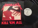 Metallica:Kill 'Em All LP Record 1ST PRINT Original Megaforce Label 1983 MRI 069