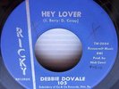 DEBBIE DOVALE Hey Lover This World We Love In ORIG.Label NORTHERN SOUL 45 e1625
