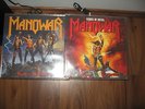 2 LPs von MANOWAR - Kings of Metal + Fighting the World