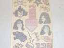 KISS ALIVE II 1977 ORIGINAL TATTOO SHEET INSERT FOR LP ALBUM NBLP 7076 VERY RARE