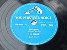 Hound Dog / Don't Be Cruel  ELVIS PRESLEY RARE RECORD 78 RPM UK  HMV POP 249