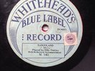 OLLY OAKLEY - ‘BANJOLAND’ ON ULTRA-RARE ‘WHITEHEAD’S BLUE LABEL’ 78