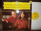 SCHUMANN: 2 violin & piano sonatas   Kremer Argerich / DG Germany digital LP