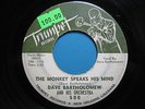 DAVE BARTHOLOMEW 45 Monkey Speaks His Mind TRUMPET rare New Orleans funk