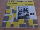 KINKS A WELL RESPECTED MAN/SUCH A SHAME GREAT RARE DUTCH ENVLOPE COVER PYE 7N111